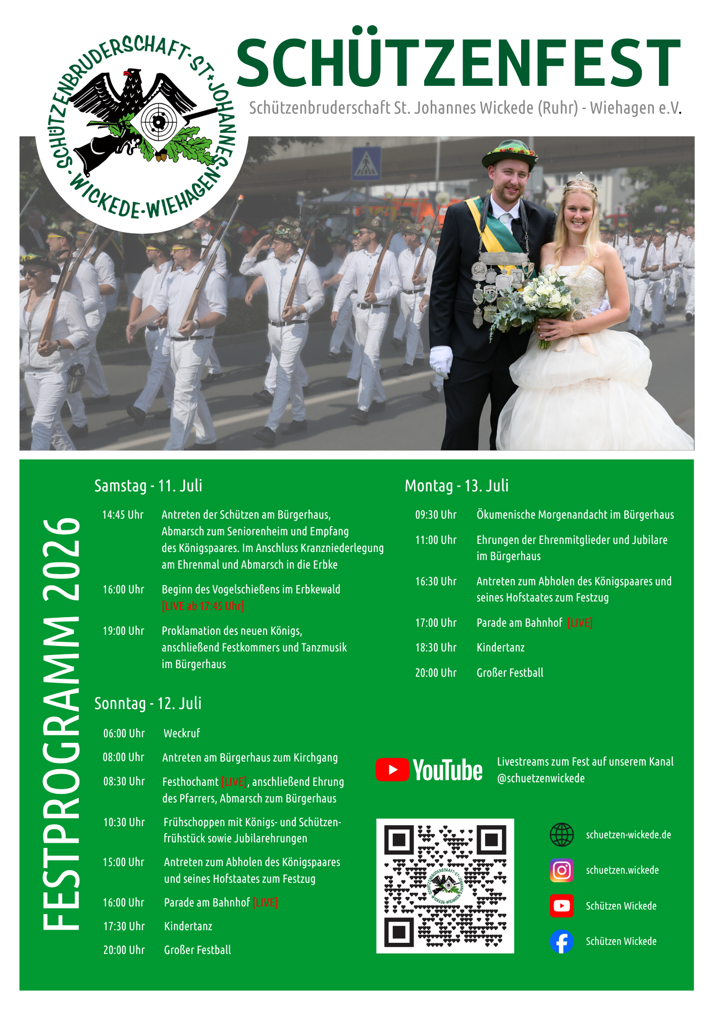 Festprogramm 2026 Festprogramm 2026