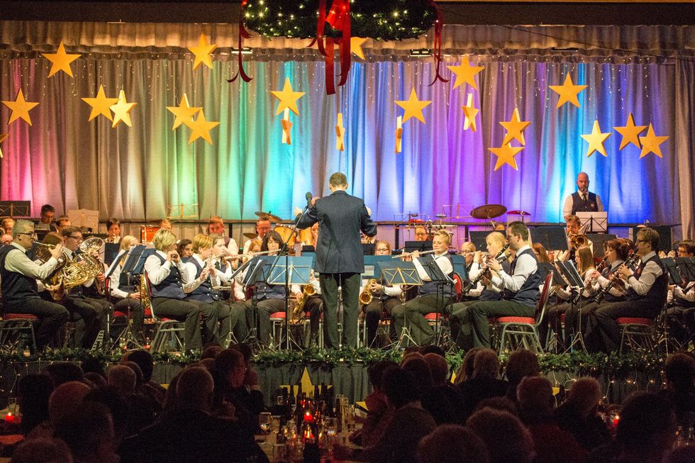 Der Musikzug Bremen brillierte im ausverkauften Bürgerhaus.